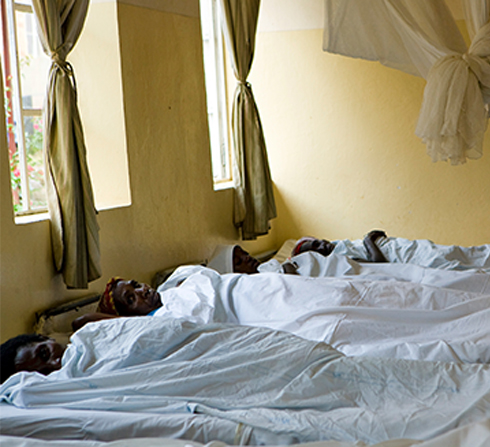 Survivors of sexual violence receive treatment at the Hospital of Panzi, in the Democratic Republic of Congo