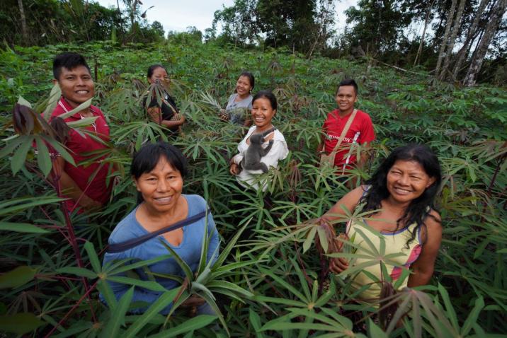 women in the Amazon