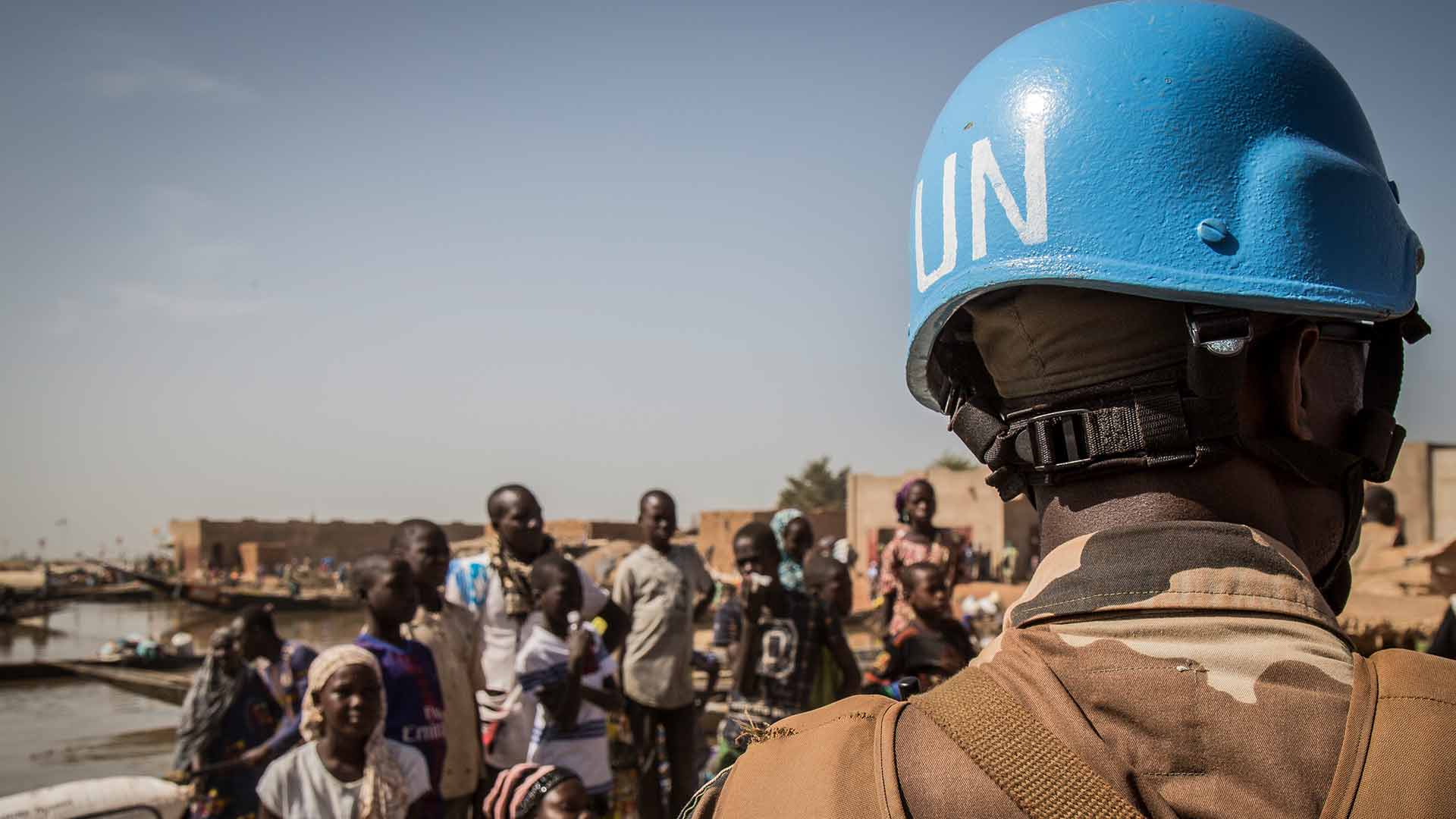 MINUSMA Patrols Konna Market in Mali. Photo: UN Photo/Gema Cortes